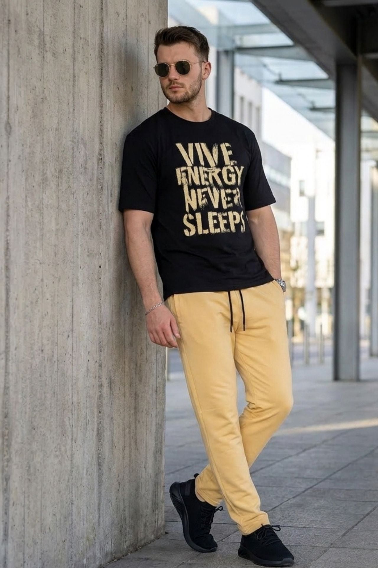 VIVE Energy Never Sleeps Graphic Co-Ord Set