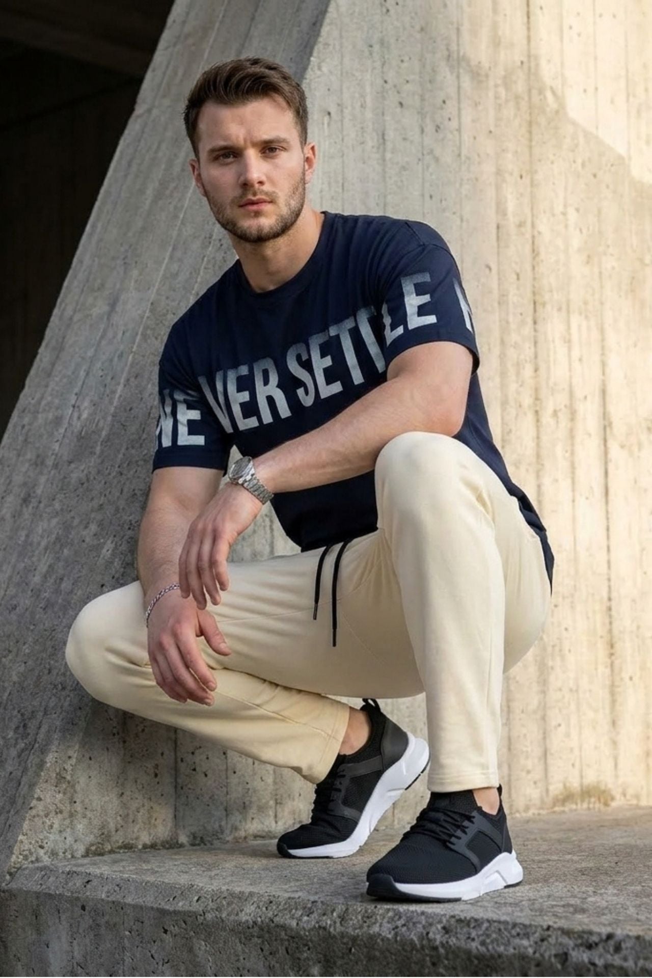 VIVE Never Settle Graphic Co-Ord Set