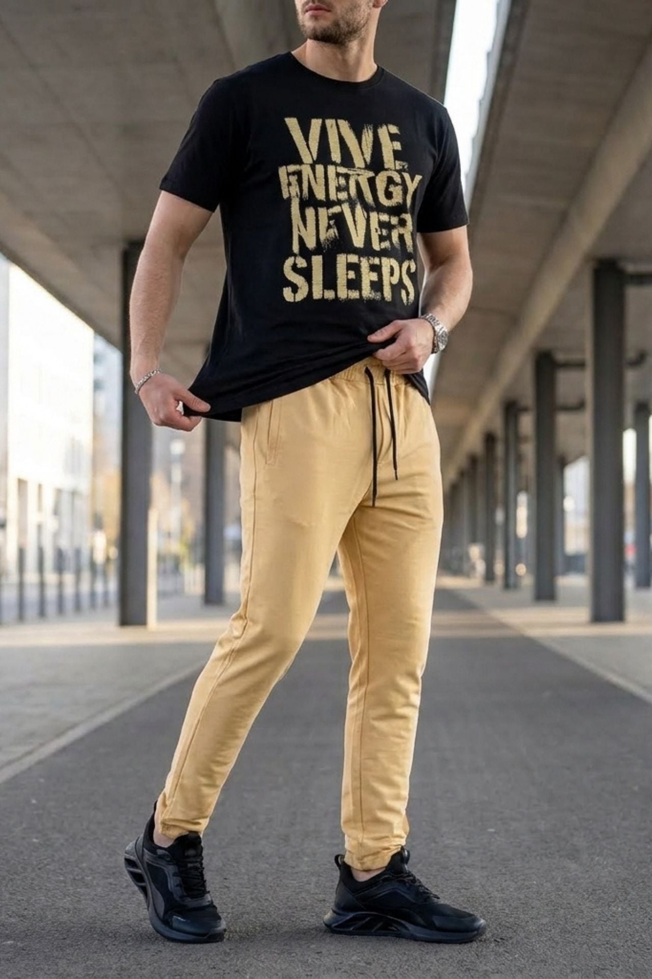 VIVE Energy Never Sleeps Graphic Co-Ord Set