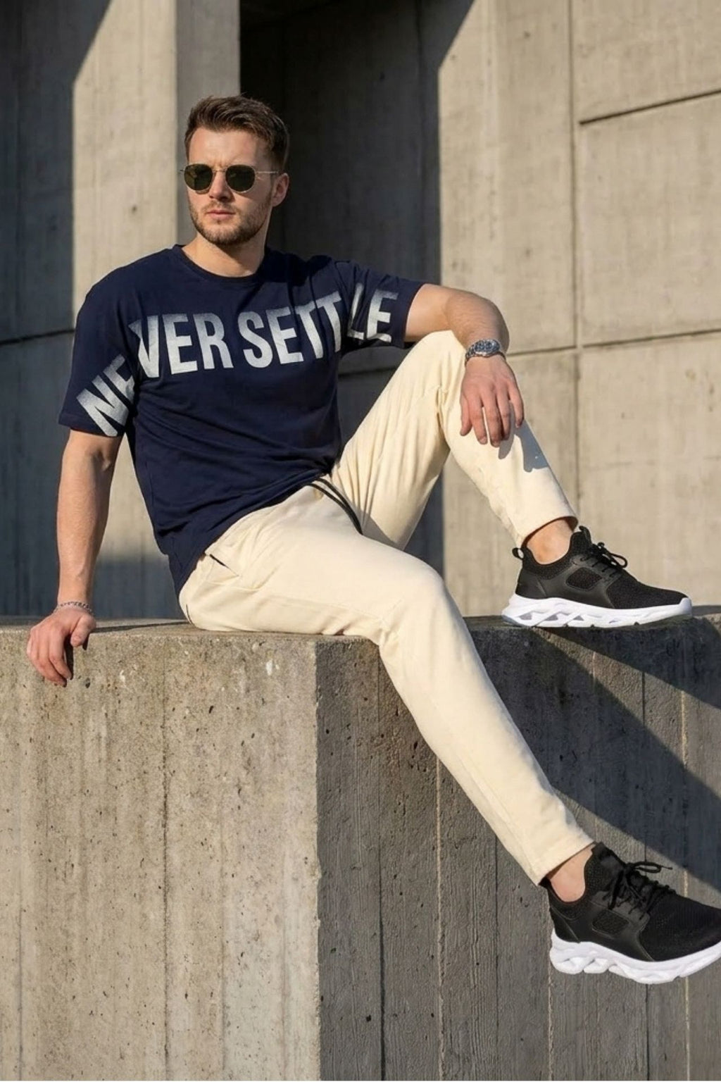 VIVE Never Settle Graphic Co-Ord Set