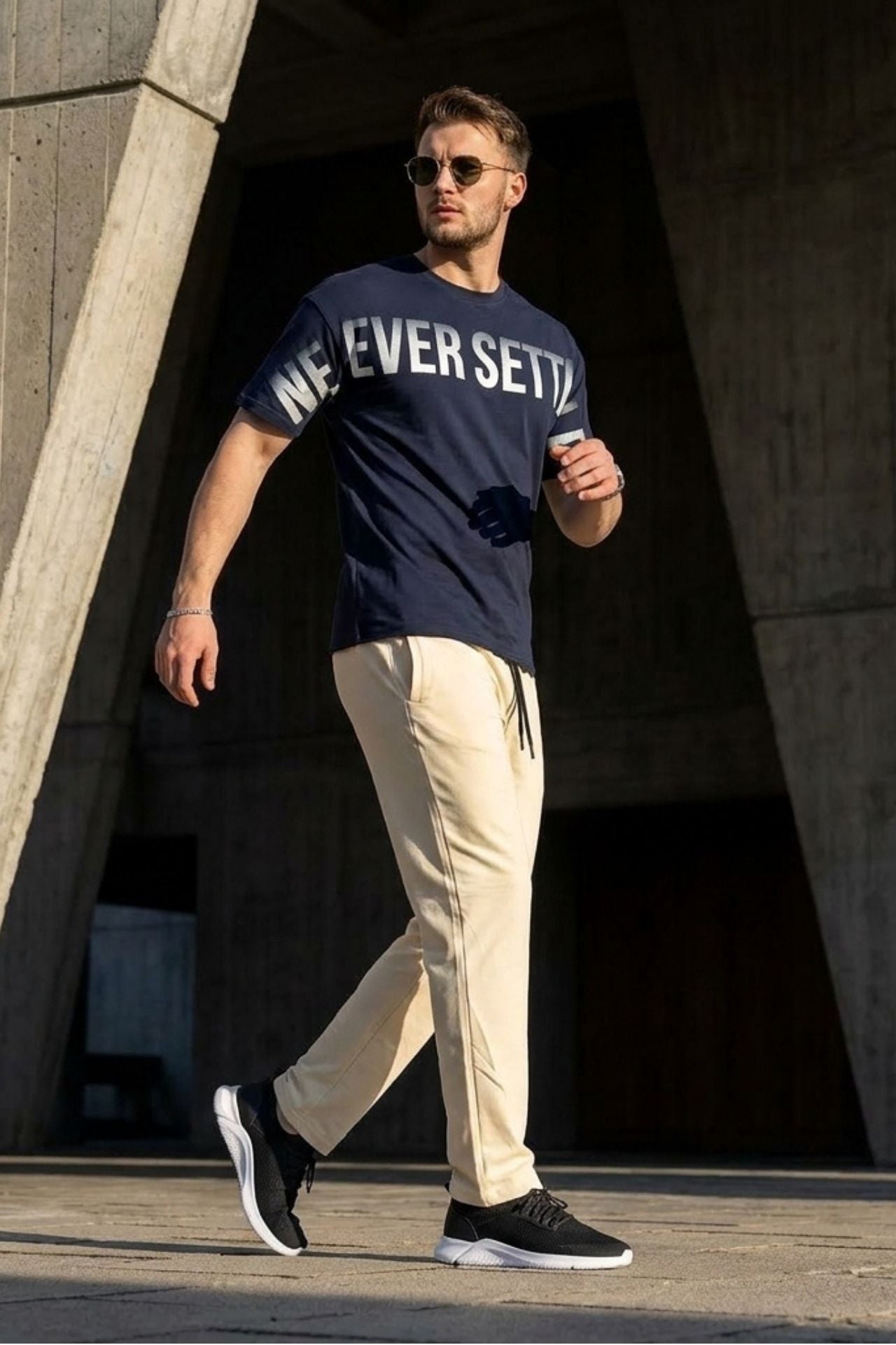 VIVE Never Settle Graphic Co-Ord Set