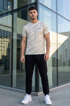 VIVE Off White Performance Activewear Set