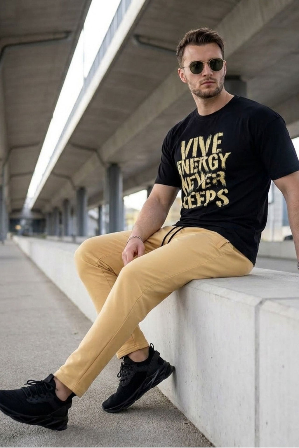 VIVE Energy Never Sleeps Graphic Co-Ord Set