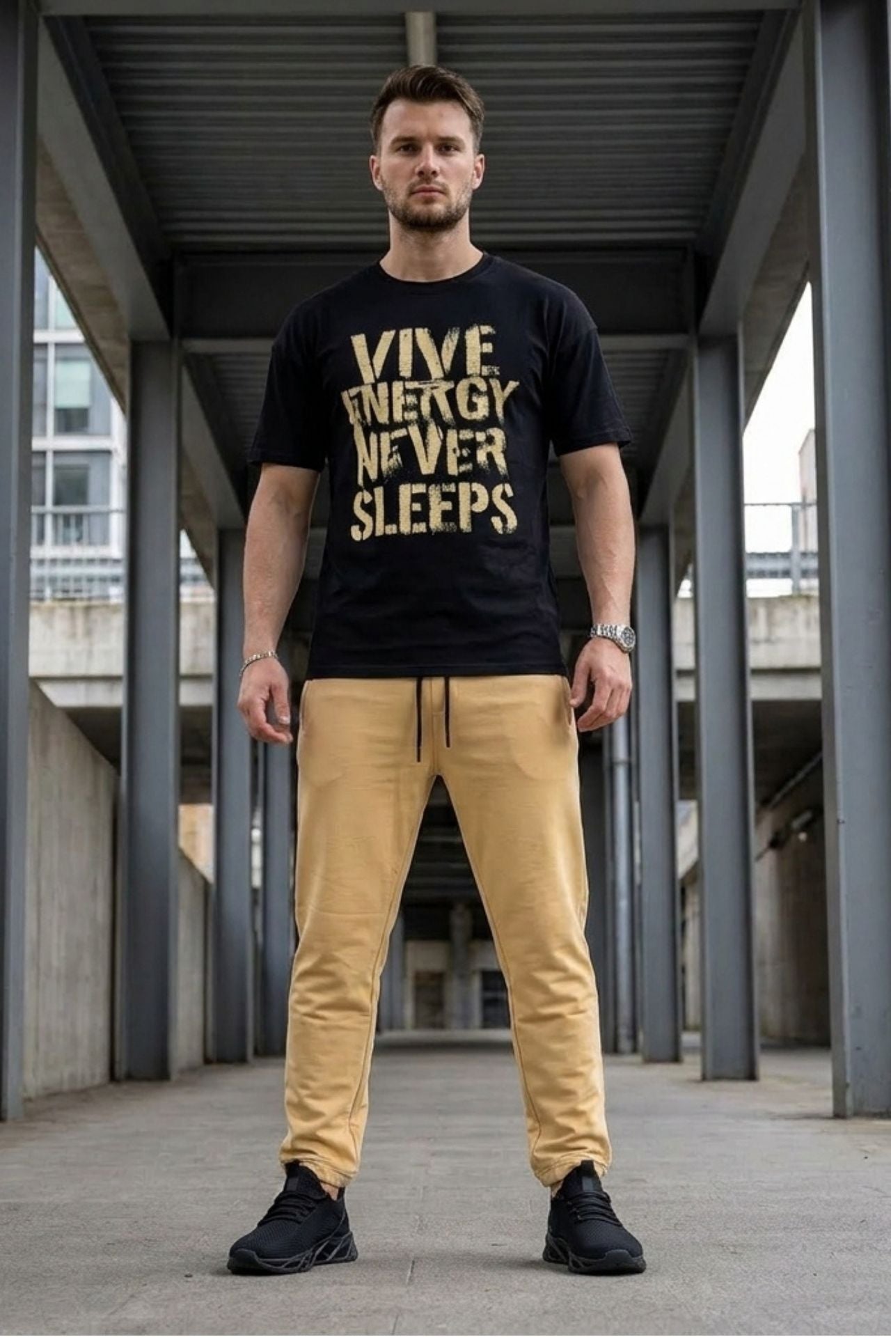 VIVE Energy Never Sleeps Graphic Co-Ord Set