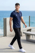 VIVE Heritage Navy Blue Polo Set