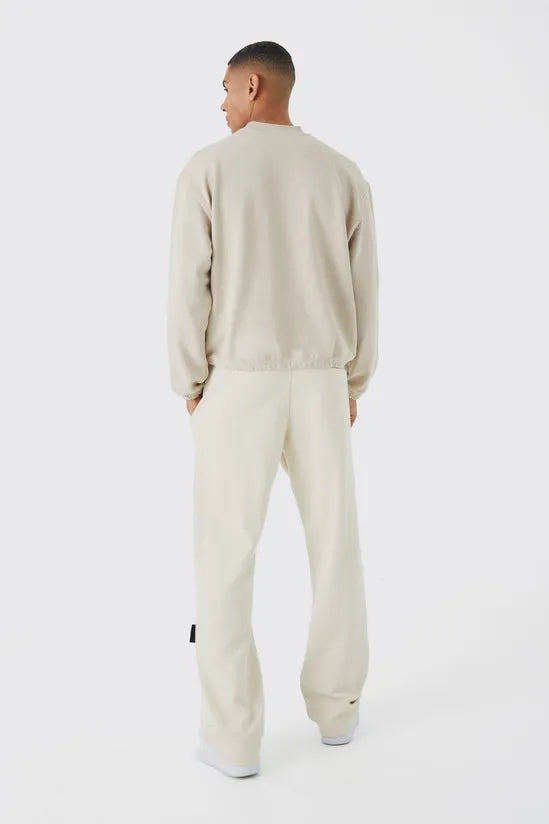 Relaxed Fit Boxer Waist Heavyweight Jogger