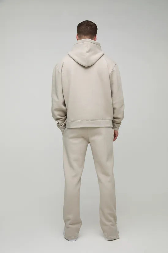 Sand Oversized Boxy Fit Hoodie