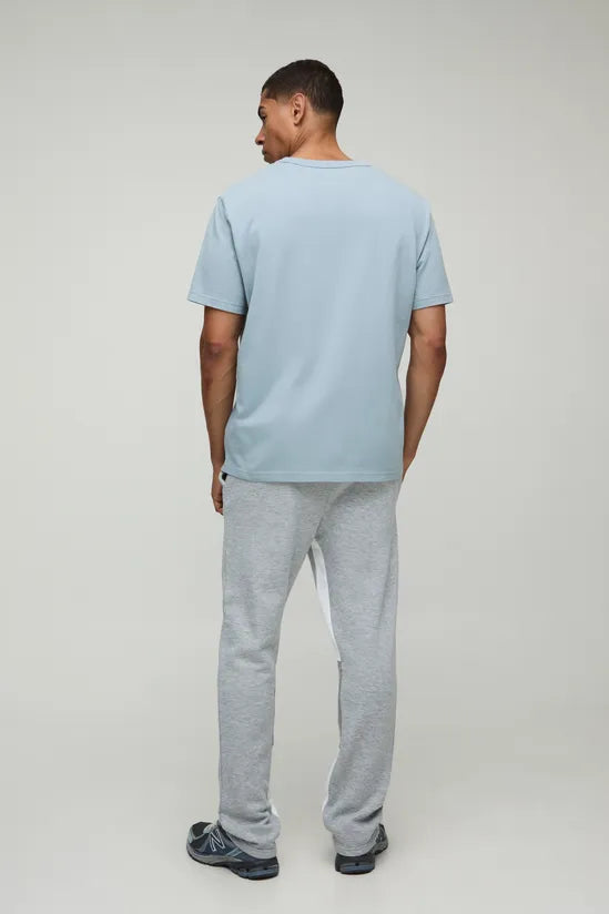 Slim Fit Man Colour Block Joggers