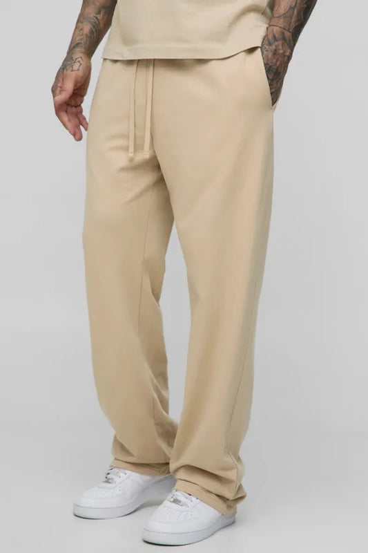 Lightweight Loopback Straight Fit Basic Joggers