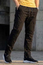 men's multi-pocket cargo pants