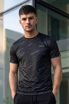 VIVE Activewear Training Tee - Black