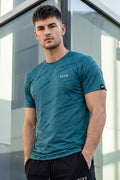 VIVE Activewear Training Tee - Storm Blue