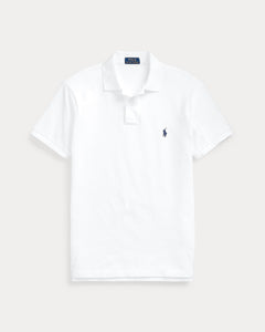 VIVE Custom Slim Fit Big Pony Mesh Polo Shirt