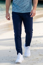 VIVE Navy Blue Relaxed Fit Trouser