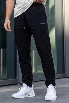 VIVE Black Relaxed Fit Trouser